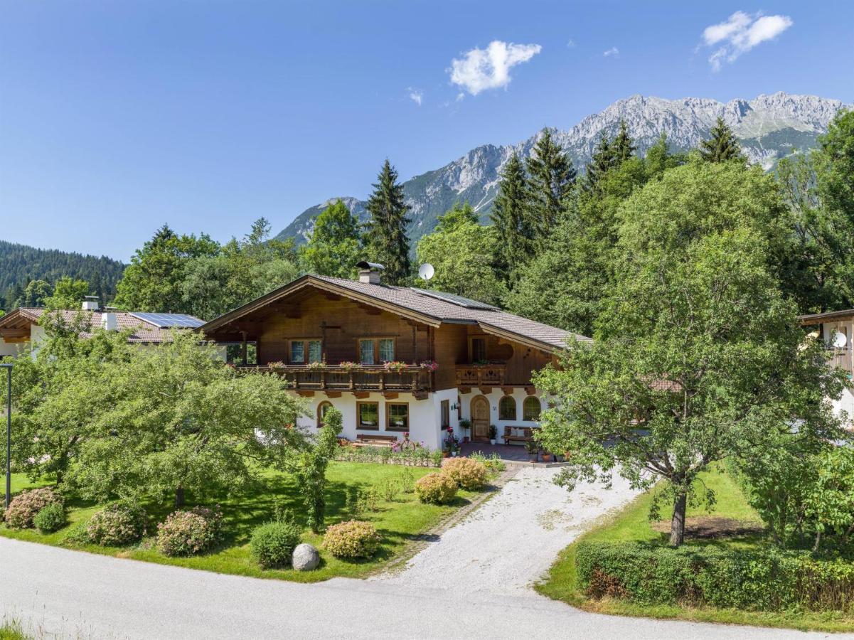 Appartement Melodie Scheffau am Wilden Kaiser Esterno foto